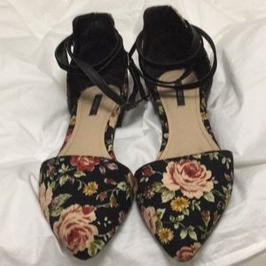 Floral flats